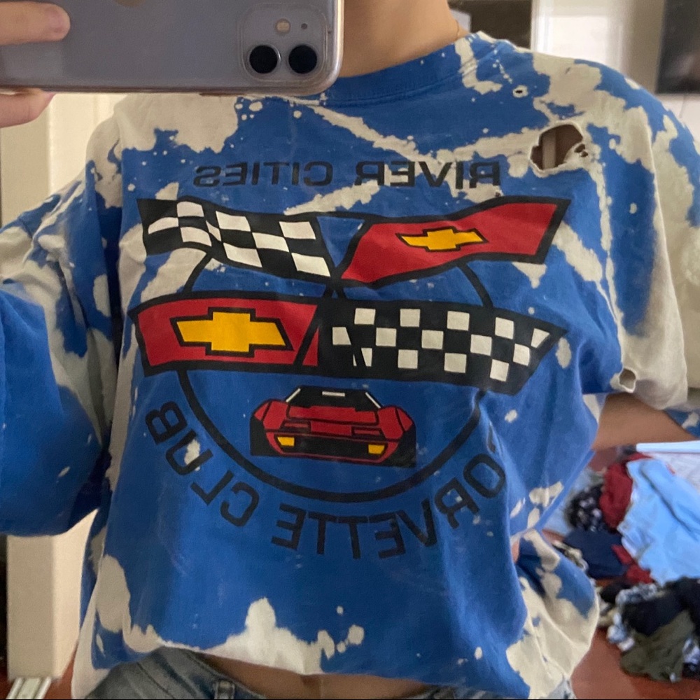 ✨Vintage river cities Corvette club shirt ✨